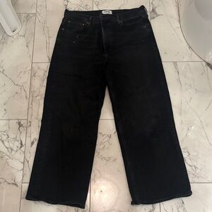 Agolde Charcoal Denim Pants
